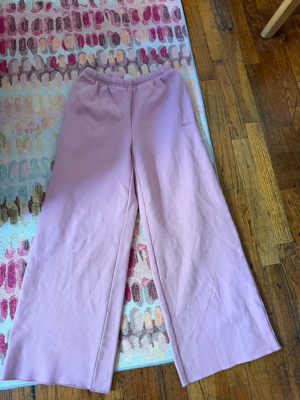 Aritzia Kids Lavender Wide-Leg Sweatpants